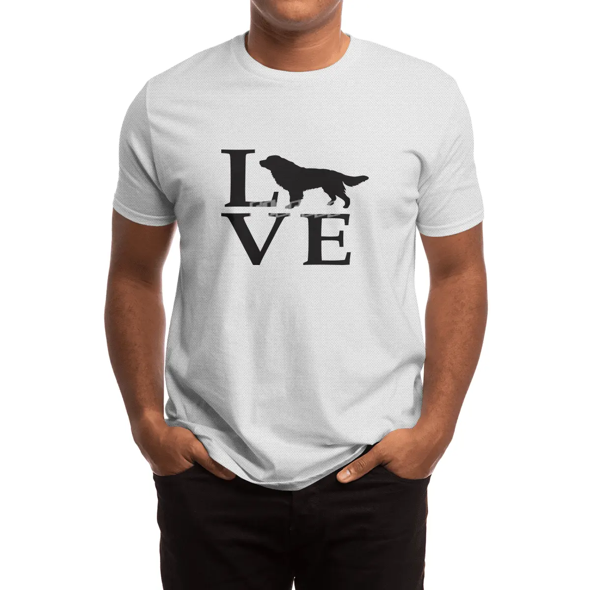 Bernese Mountain Love Spor T-Shirt