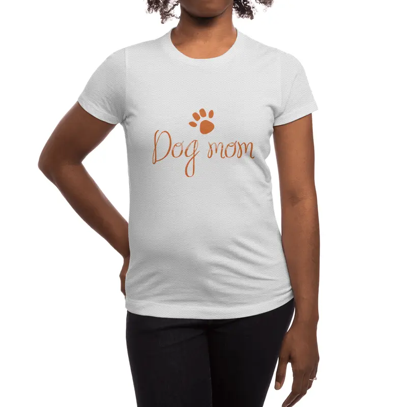 Funny Dog Mom Shirt for Gift Spor T-Shirt