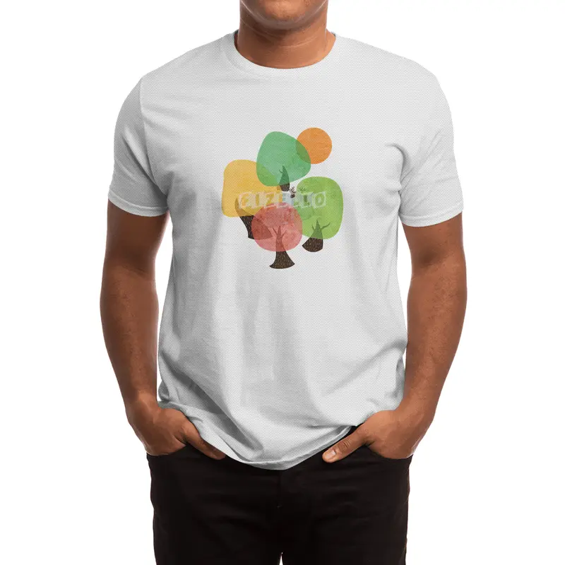 Abstract Woods Spor T-Shirt