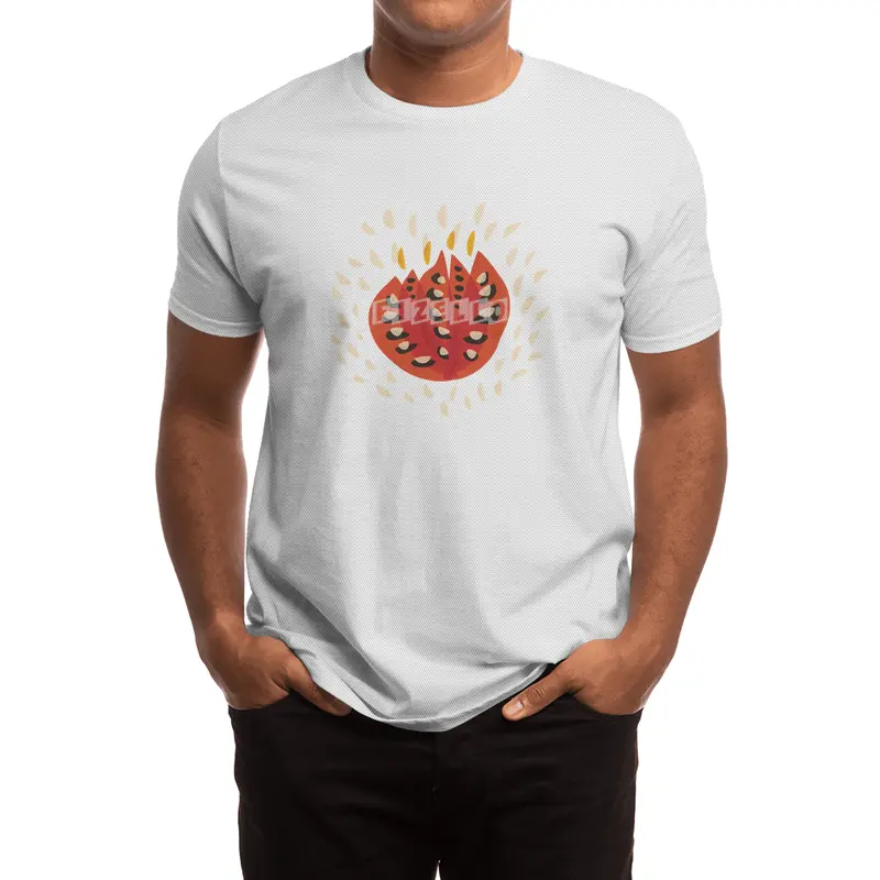 Abstract Red Tulip Spor T-Shirt