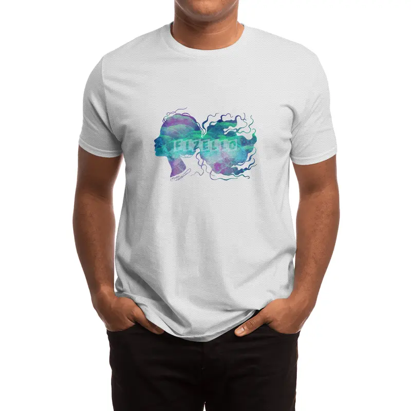 Feel the wind - Abstract Portrait Spor T-Shirt