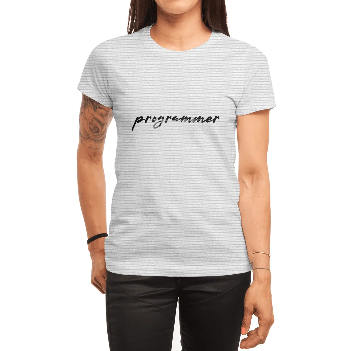 Programmer Handwriting Spor T-Shirt