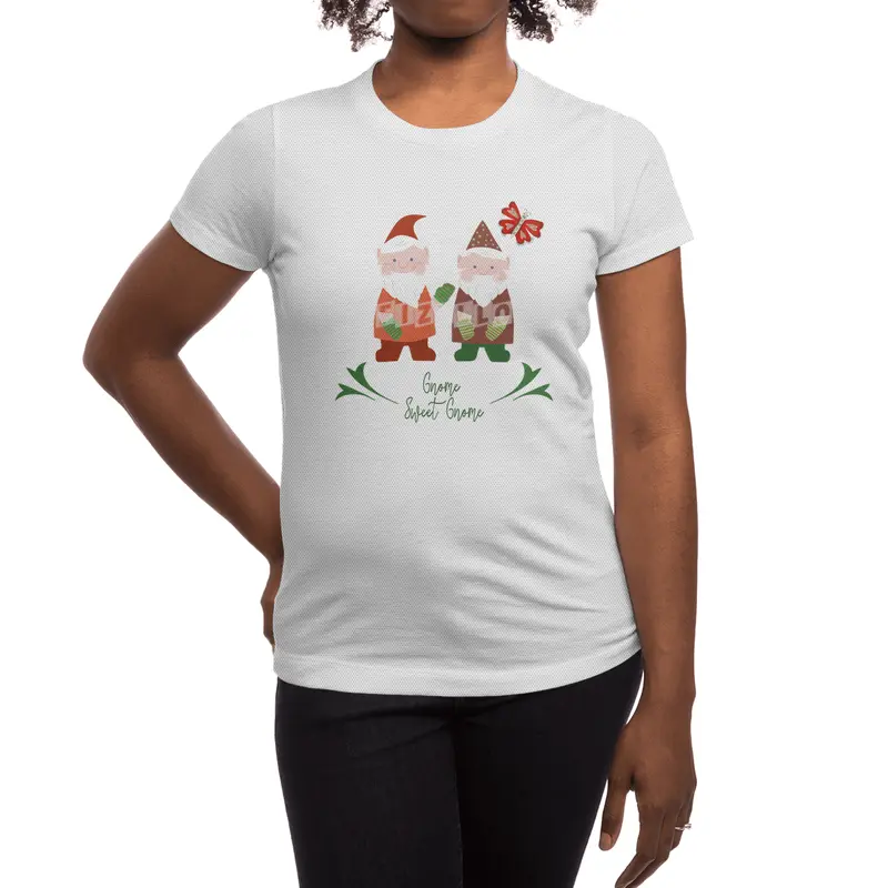 Gnome Sweet Gnome Cute Garden Gnomes Spor T-Shirt