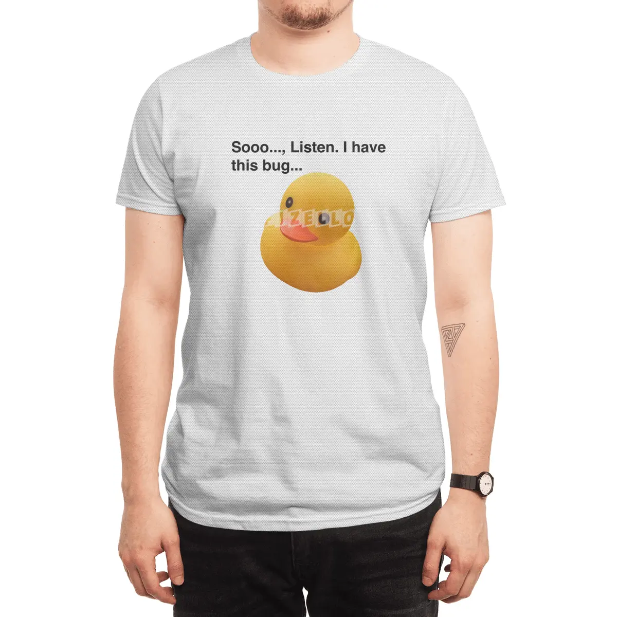 Programming Duck Spor T-Shirt