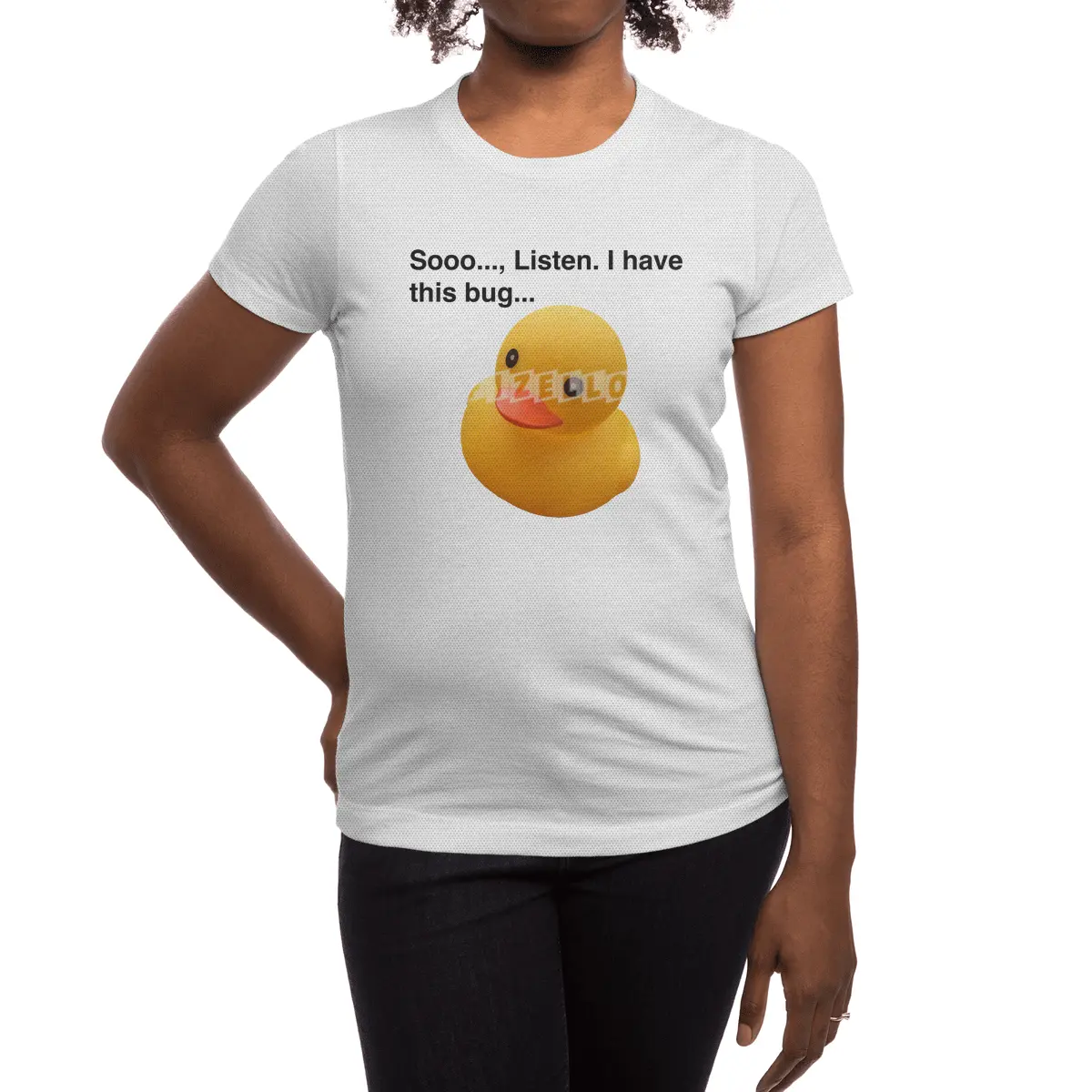 Programming Duck Spor T-Shirt