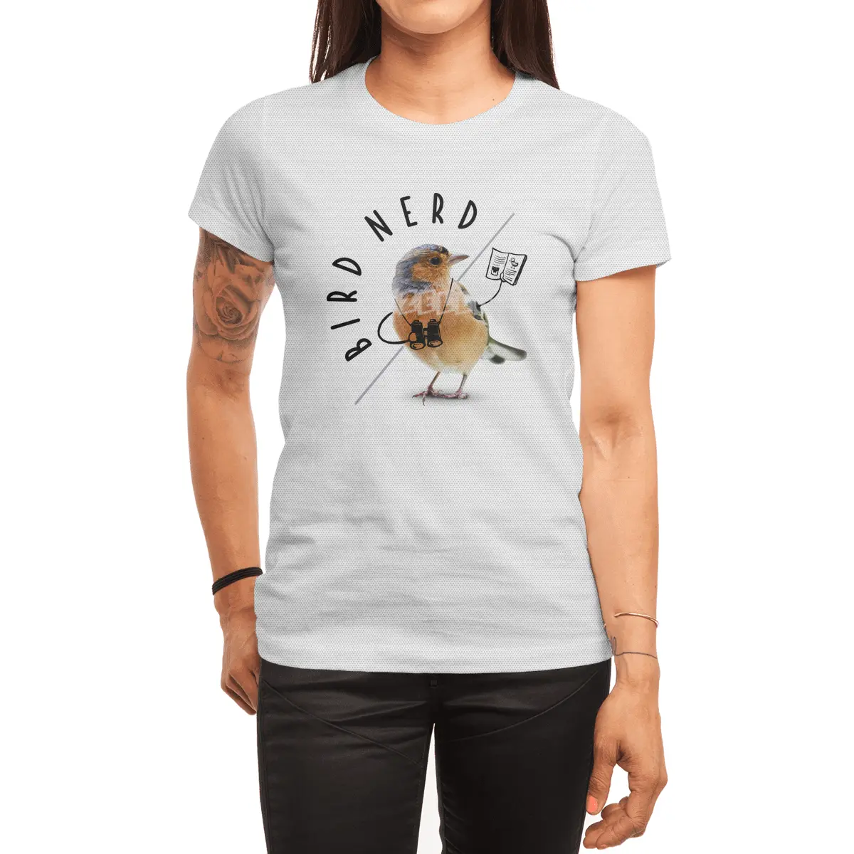 Bird Nerd Spor T-Shirt