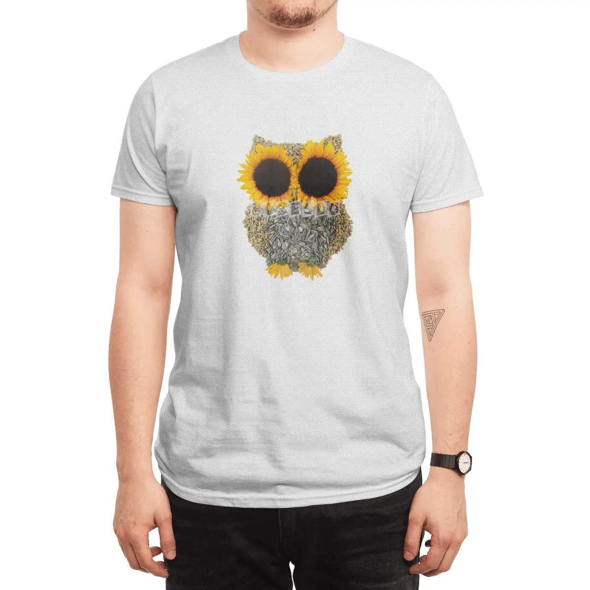 Hoot! Day Owl! Spor T-Shirt