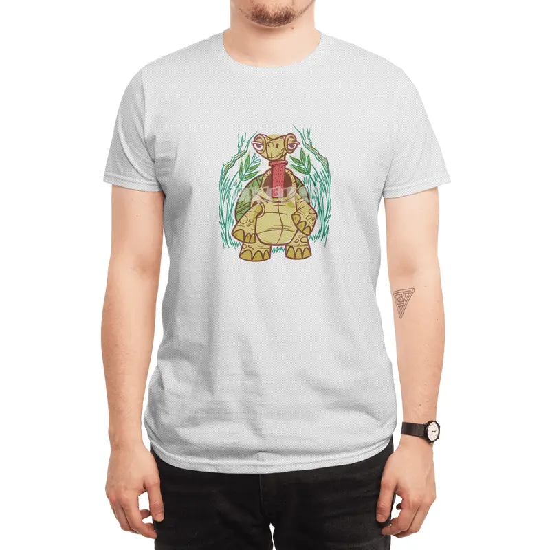 Fashionable Turtle Neck Spor T-Shirt