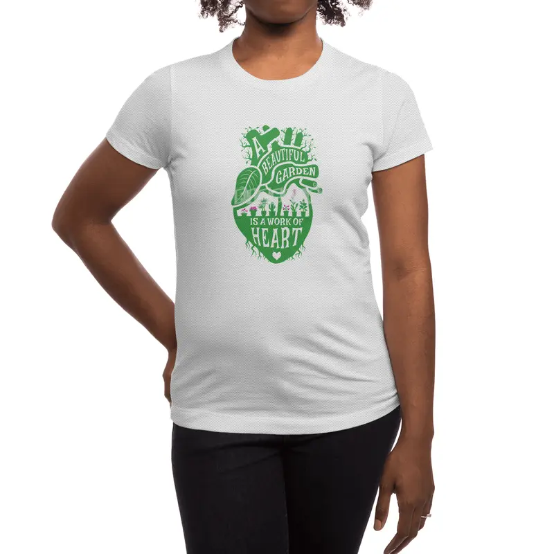 A Beautiful Garden Is A Work Of Anatomical Plant Lover Heart Spor T-Shirt