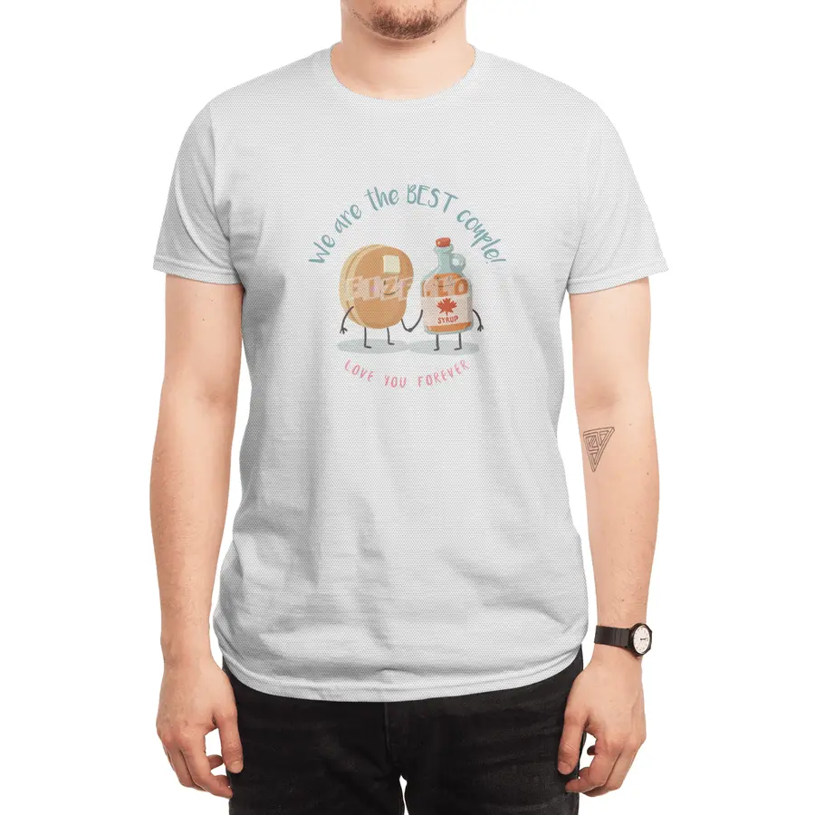 We are the best couple Pancakes & Syrup Spor T-Shirt