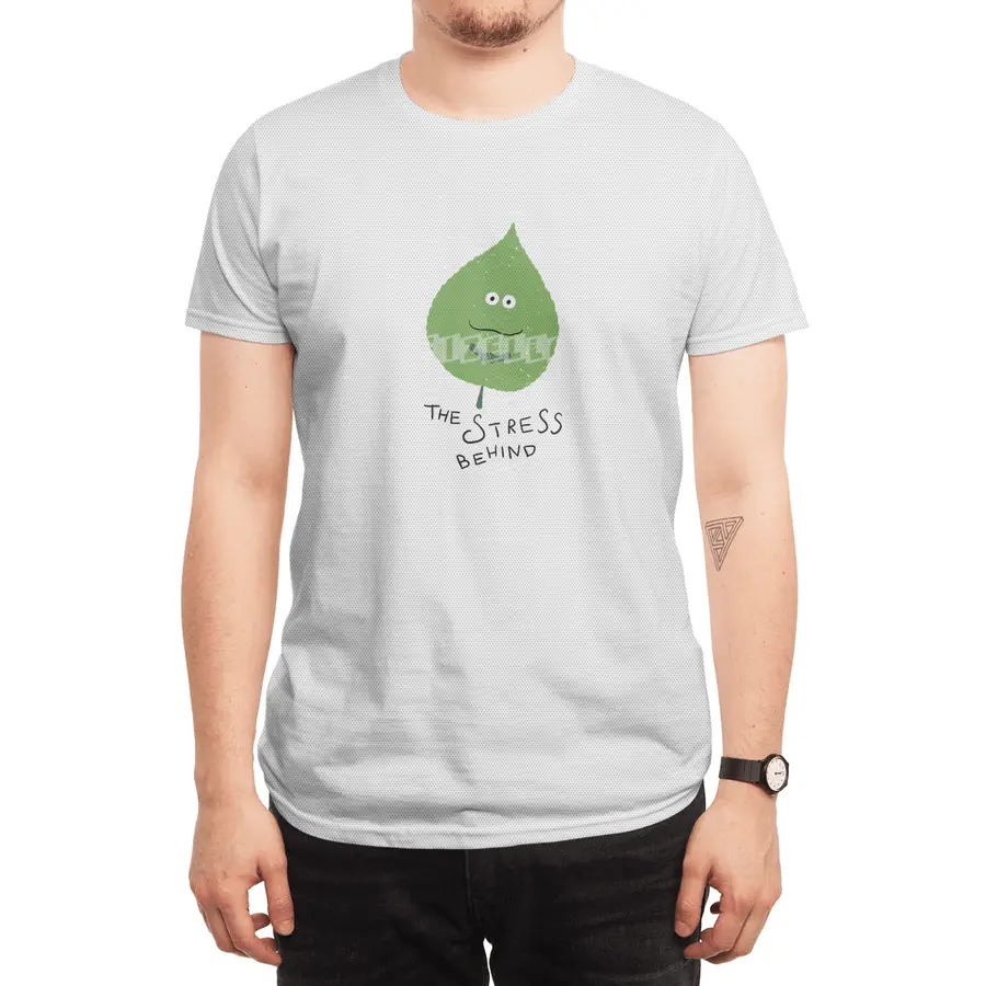 Leaf the stress behind Spor T-Shirt