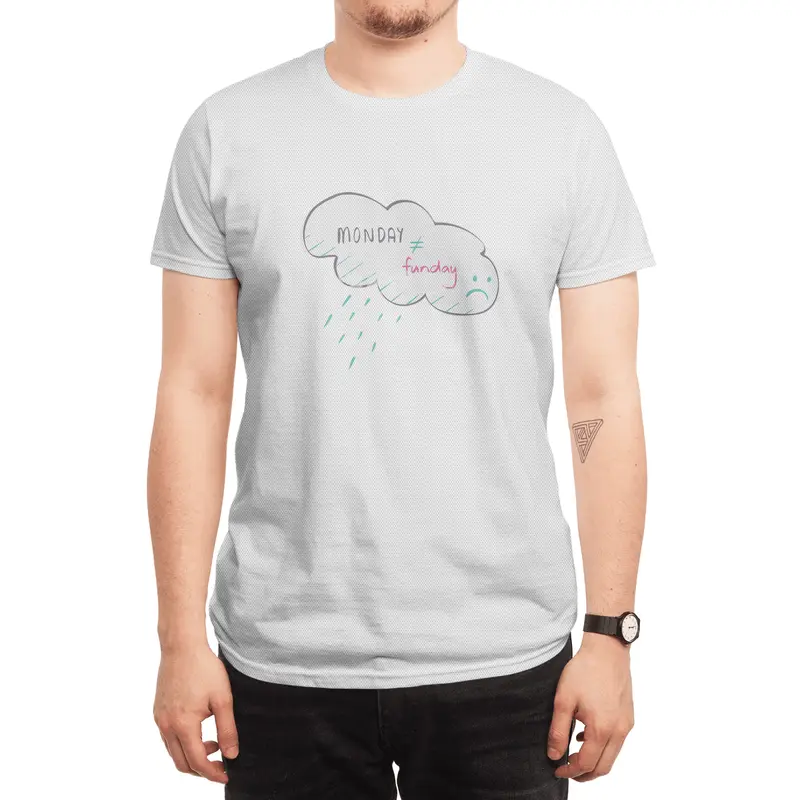 Sad Cloud Monday is not equal to funday Spor T-Shirt