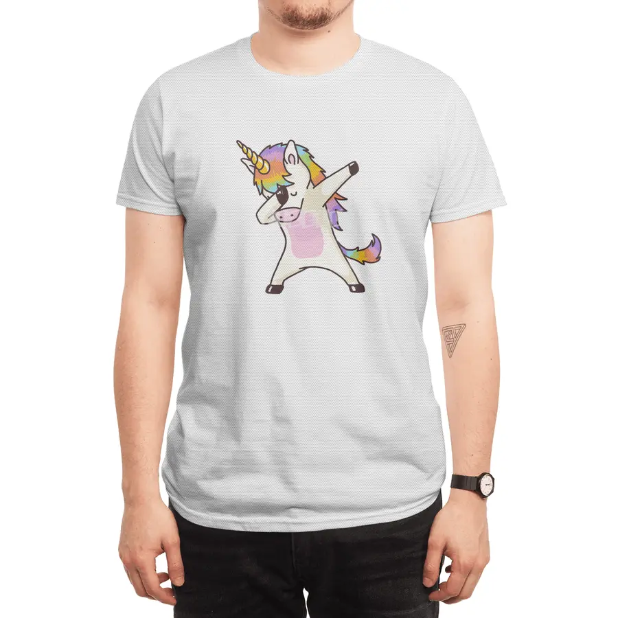 Dabbing Unicorn Shirt Dab Hip Hop Funny Magic Spor T-Shirt