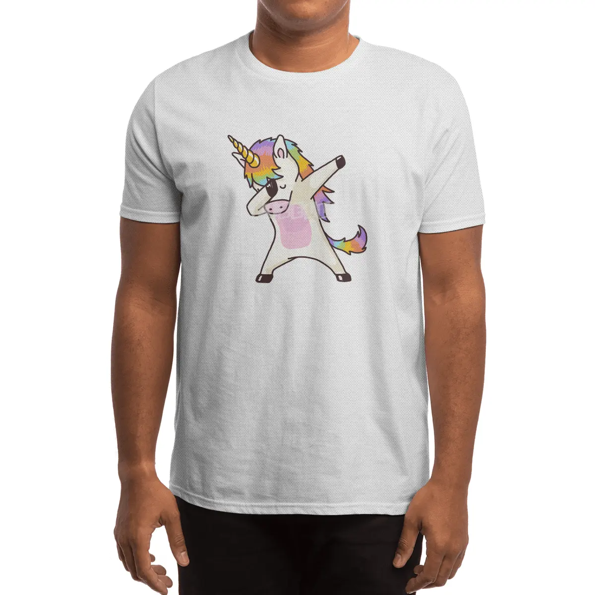 Dabbing Unicorn Shirt Dab Hip Hop Funny Magic Spor T-Shirt