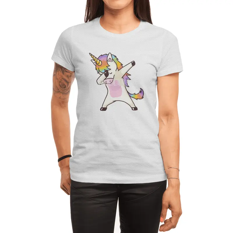 Dabbing Unicorn Shirt Dab Hip Hop Funny Magic Spor T-Shirt