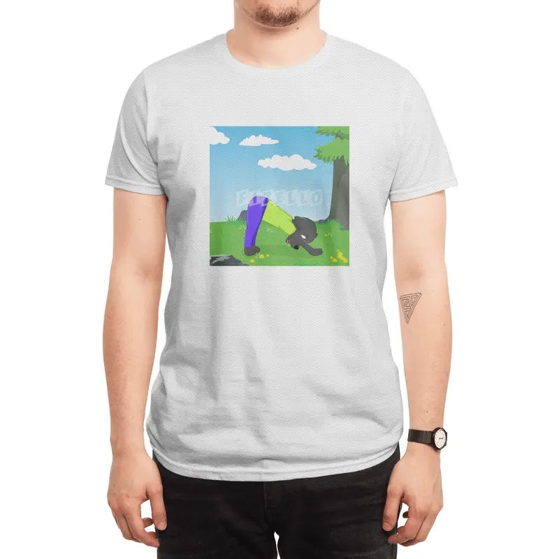 Black Labrador Retriever Spotlights the Yoga Downward Facing Dog Pose Spor T-Shirt