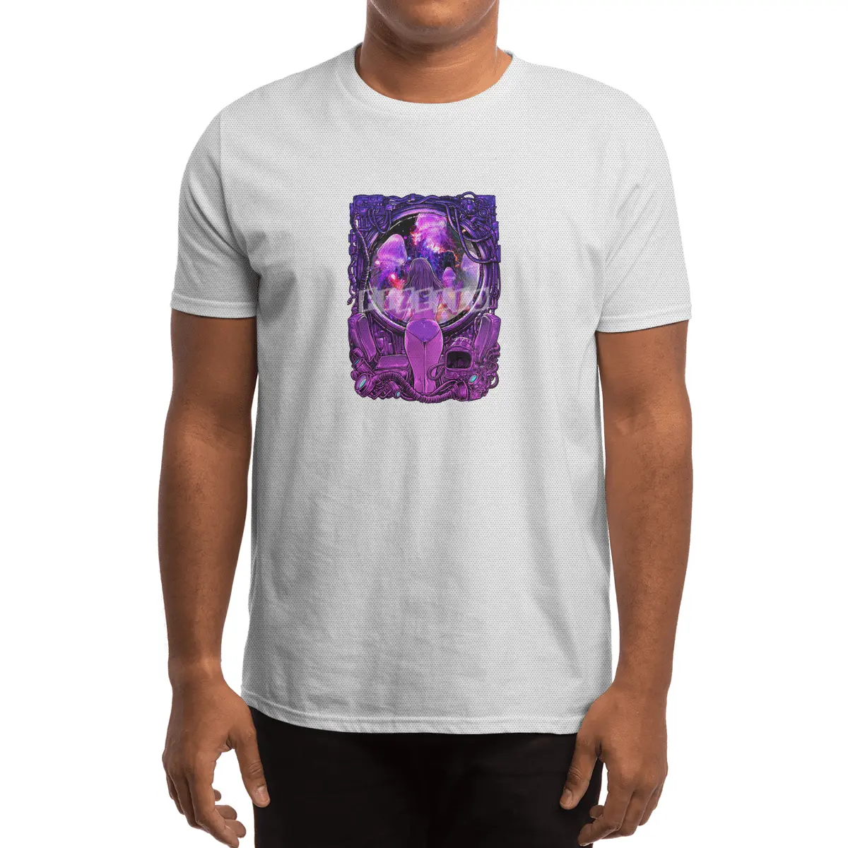 A girl in purple room Spor T-Shirt