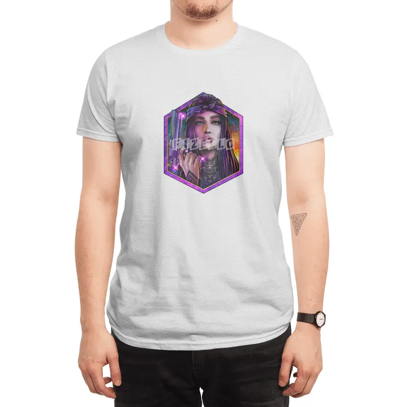 Badass girl with gun Spor T-Shirt