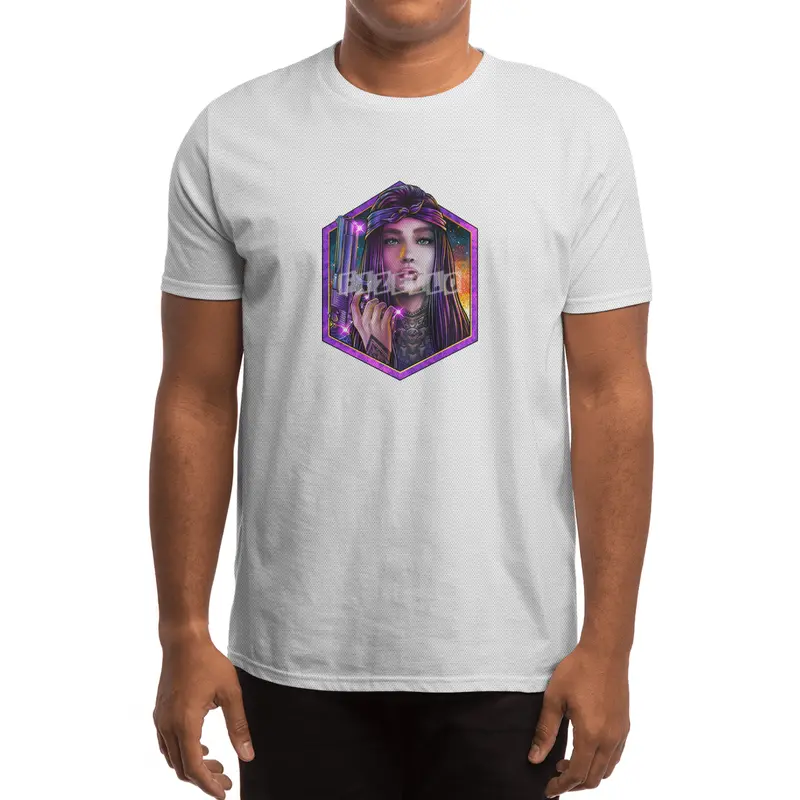 Badass girl with gun Spor T-Shirt