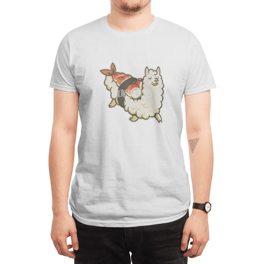 Alpaca Sushi Niguiri I Spor T-Shirt