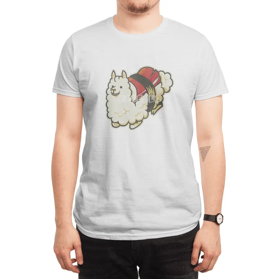 Alpaca Sushi Niguiri Spor T-Shirt