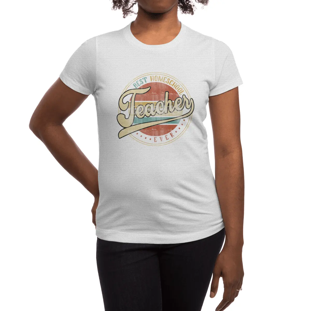 BEST HOMESCHOOL TEACHER EVER Spor T-Shirt