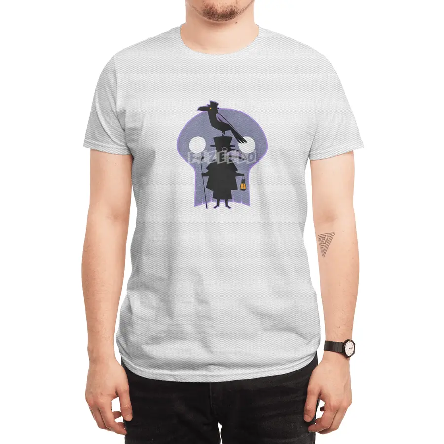 The Plague Doctor and The Crow Spor T-Shirt