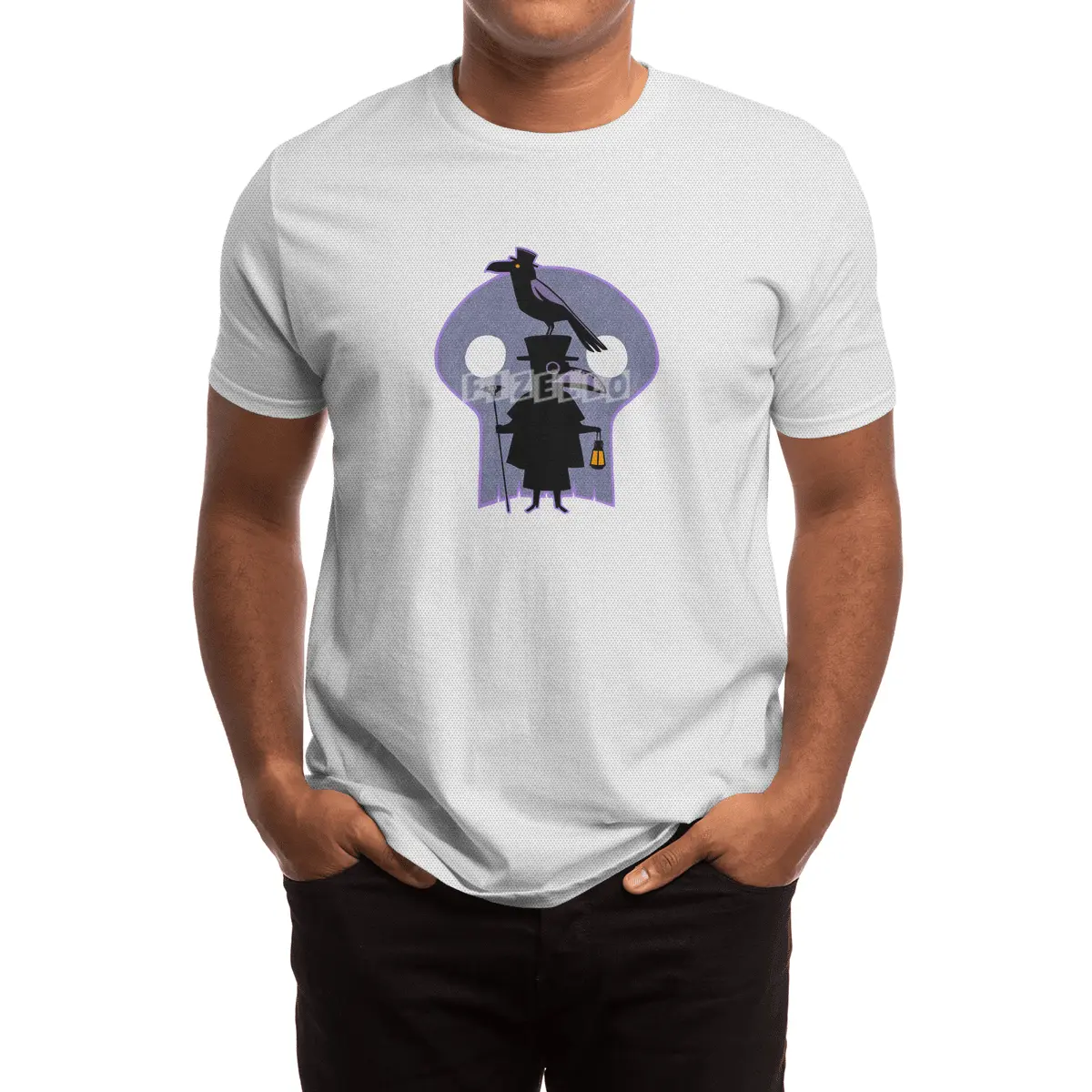 The Plague Doctor and The Crow Spor T-Shirt