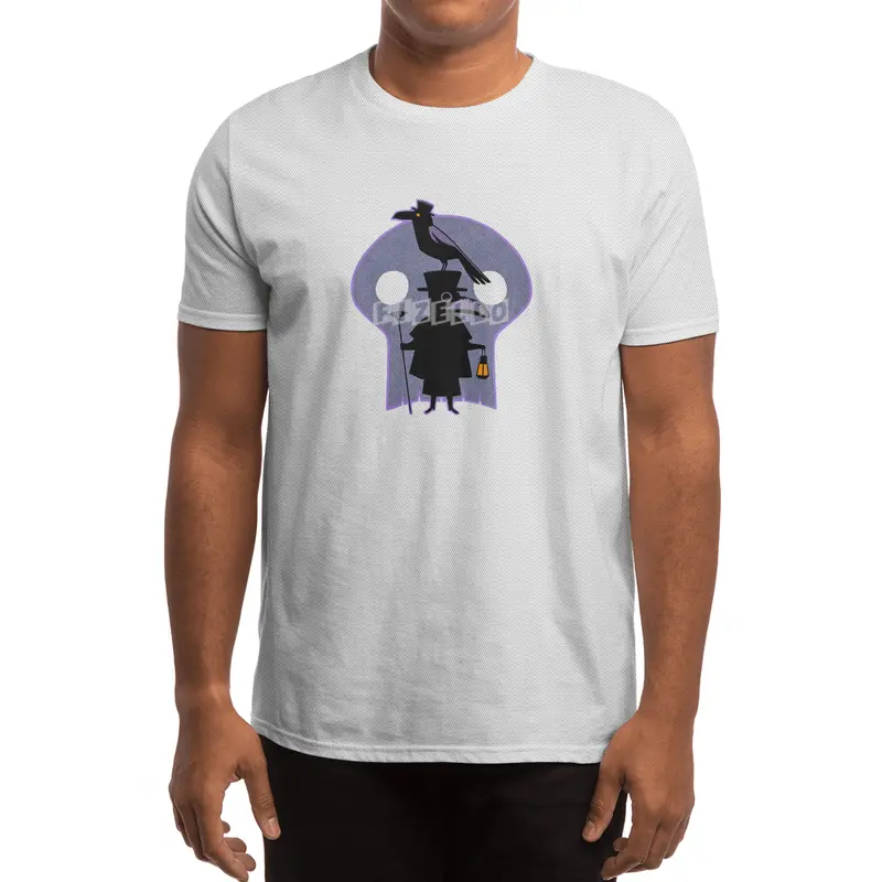 The Plague Doctor and The Crow Spor T-Shirt