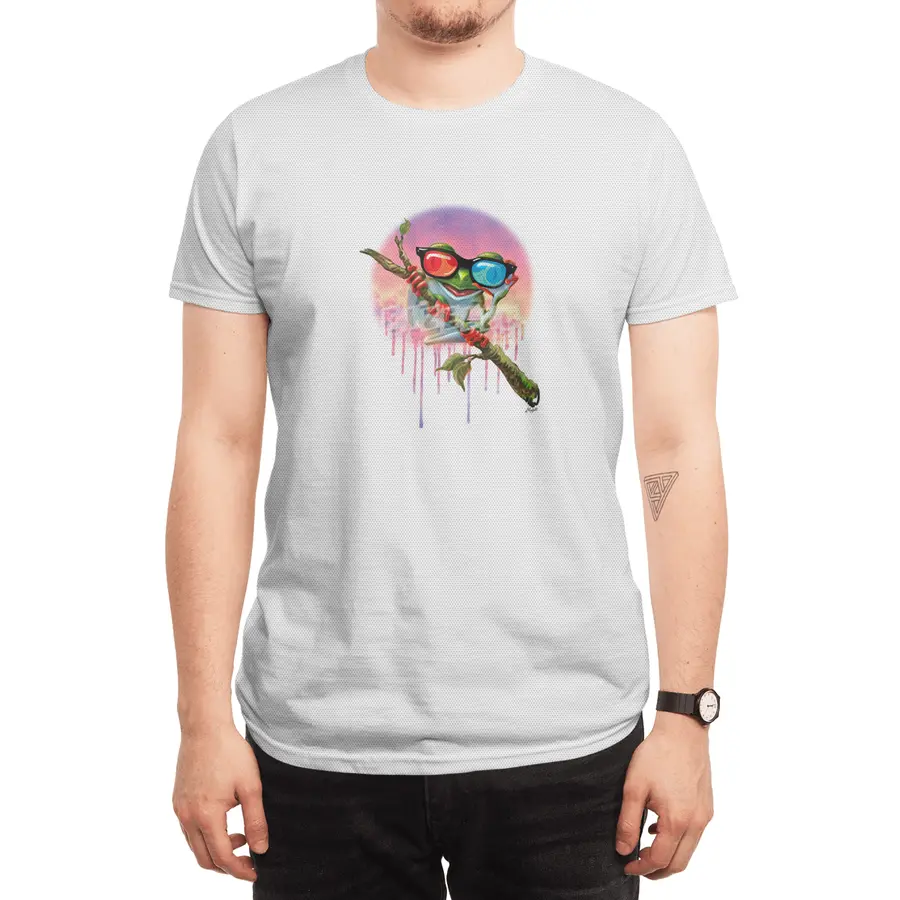 3D Tree Frog Spor T-Shirt
