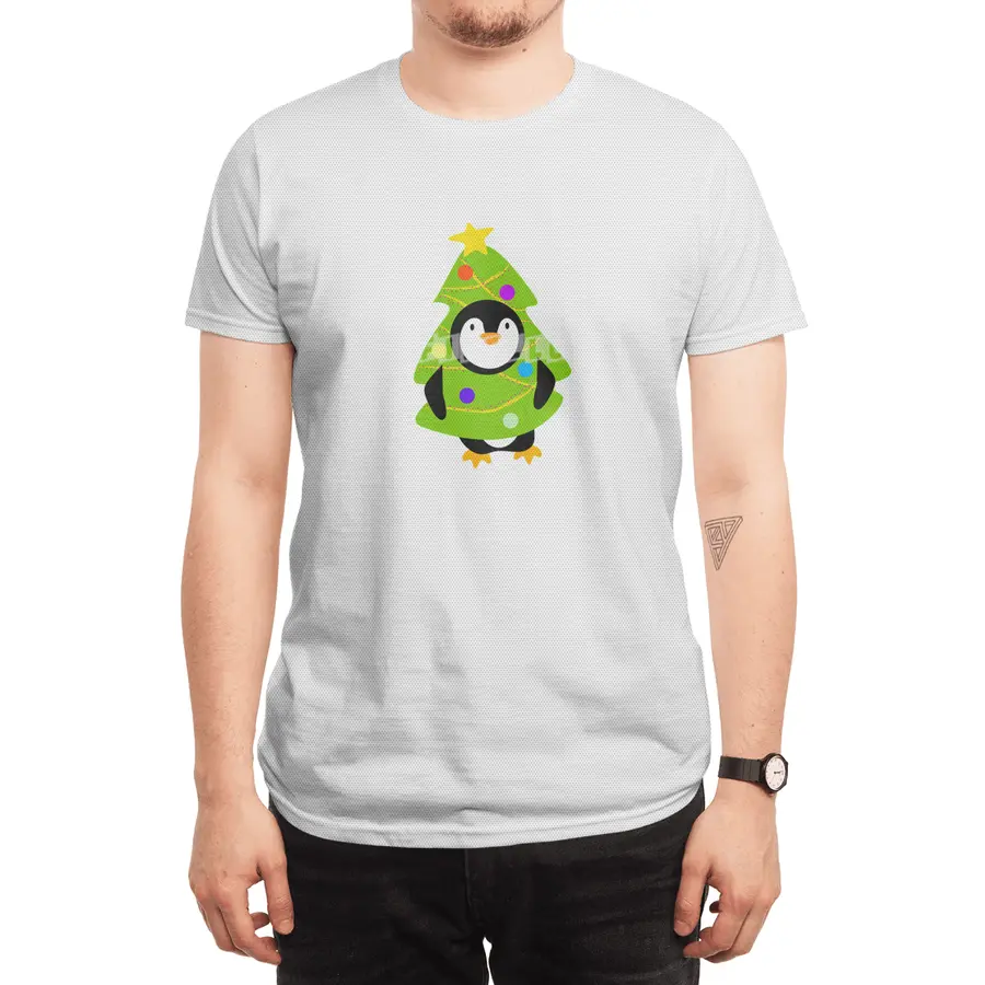 Christmas tree Penguin Spor T-Shirt