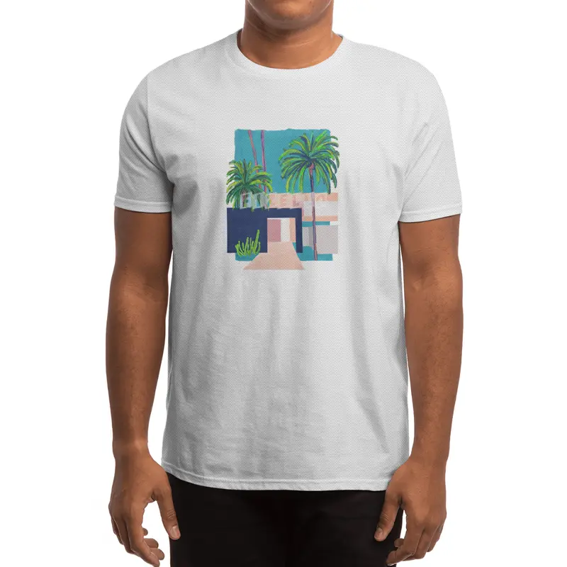 Palm tree house Spor T-Shirt
