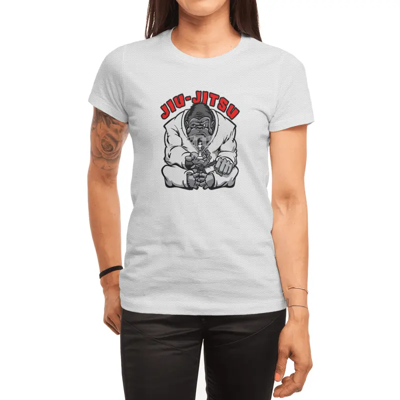 Brazilian Jiu Jitsu MMA BJJ Gorilla Grappling Chess King Spor T-Shirt