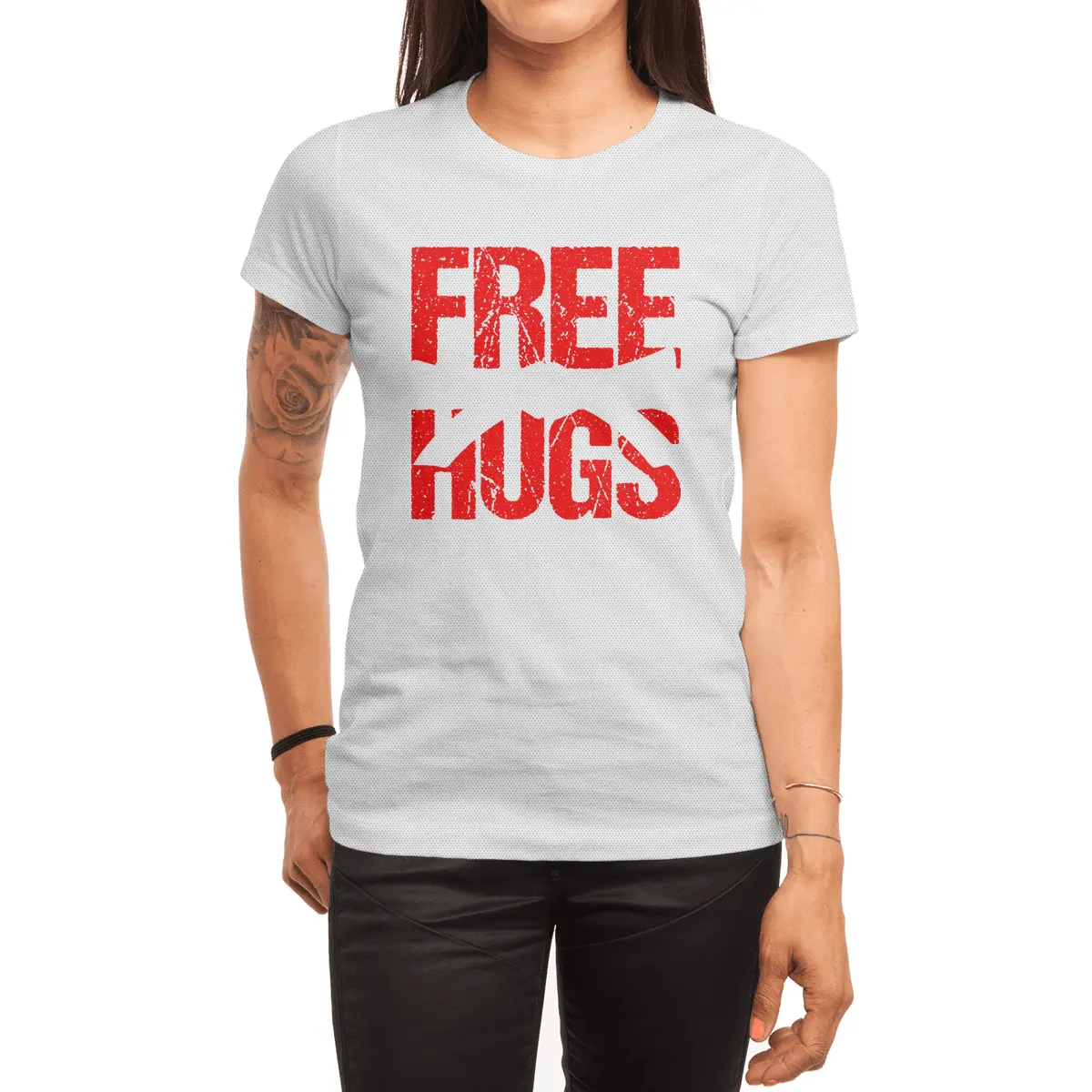 Free Hugs Martial Arts Jiu Jitsu Kung Fu Spor T-Shirt
