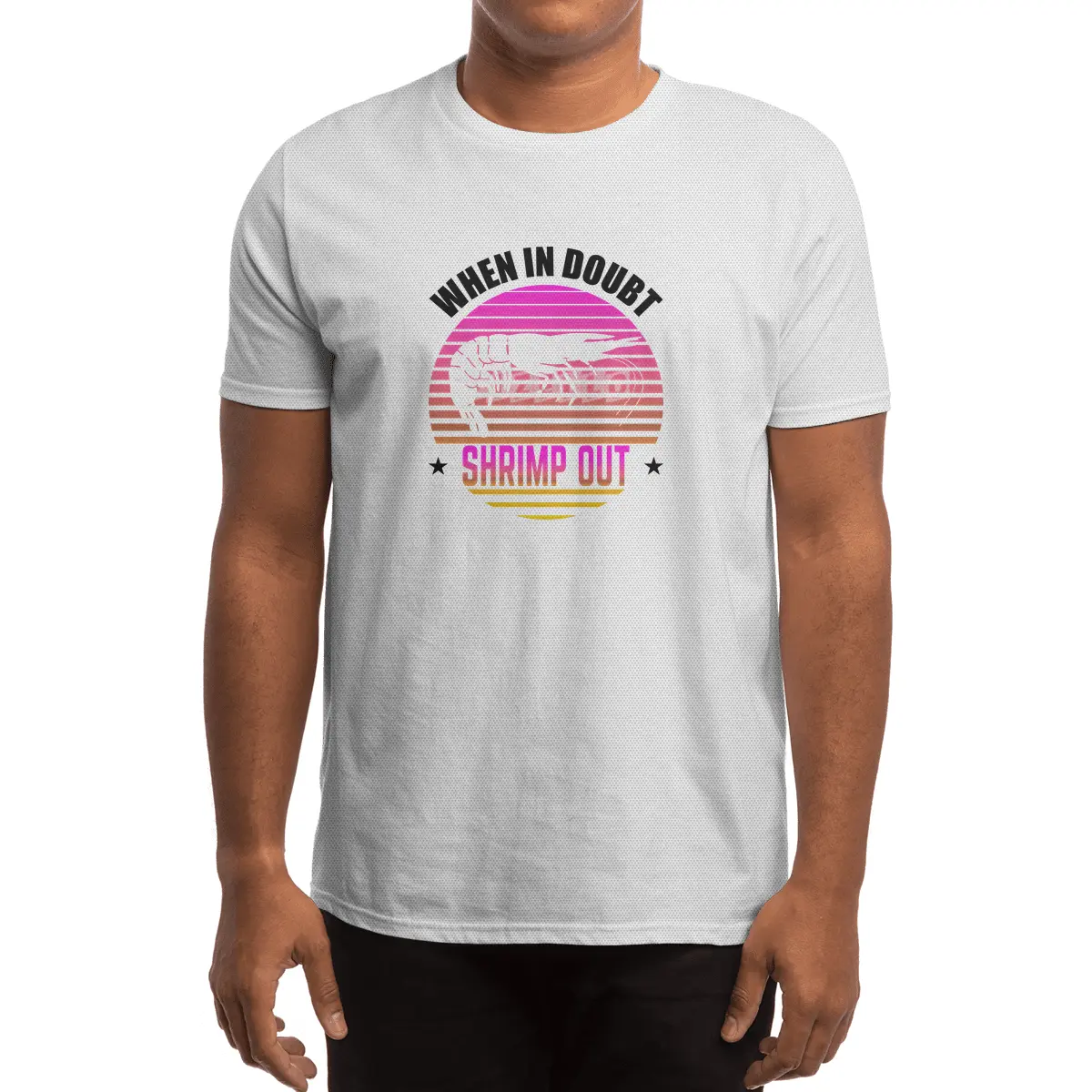 When In Doubt Shrimp Out Jiu Jitsu BJJ Martial Arts Spor T-Shirt