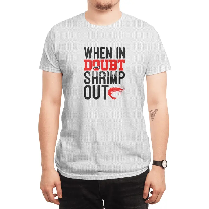 When In Doubt Shrimp Out Jiu Jitsu BJJ Martial Arts Spor T-Shirt