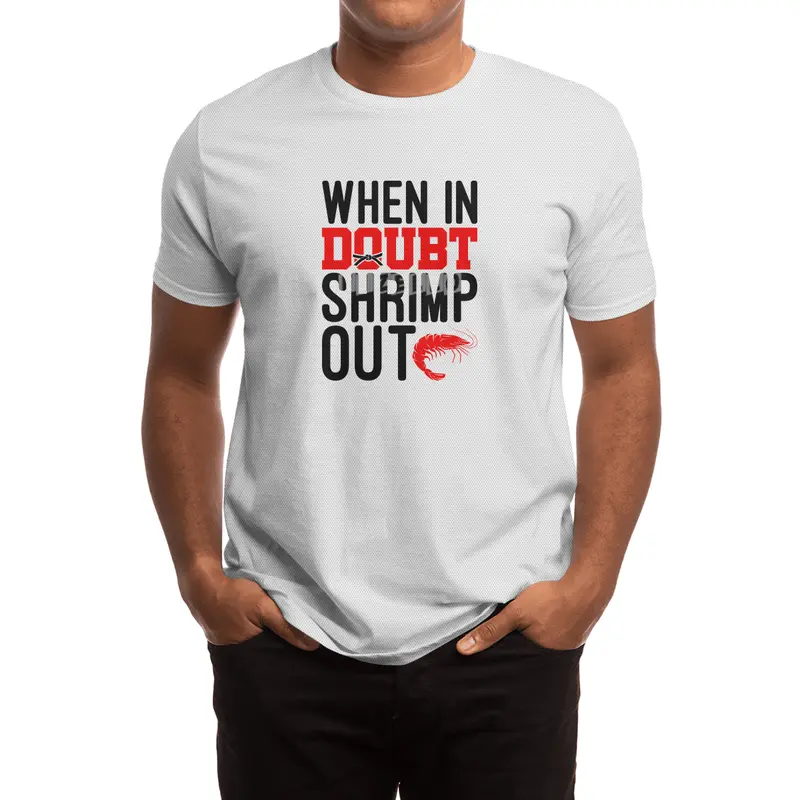 When In Doubt Shrimp Out Jiu Jitsu BJJ Martial Arts Spor T-Shirt