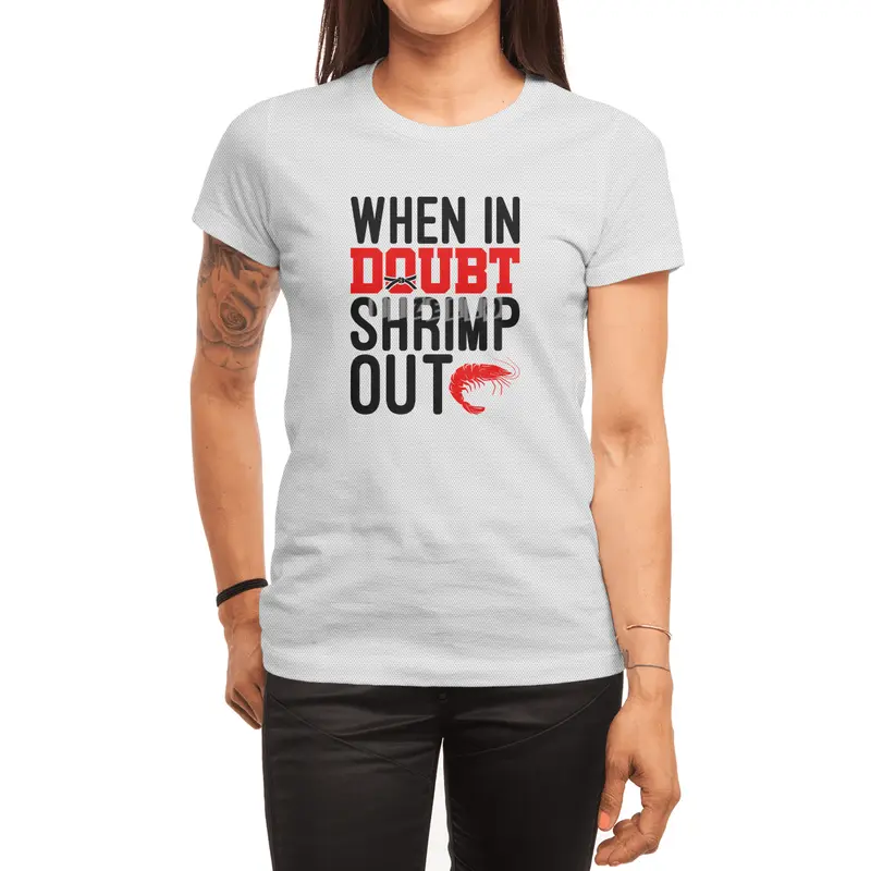 When In Doubt Shrimp Out Jiu Jitsu BJJ Martial Arts Spor T-Shirt