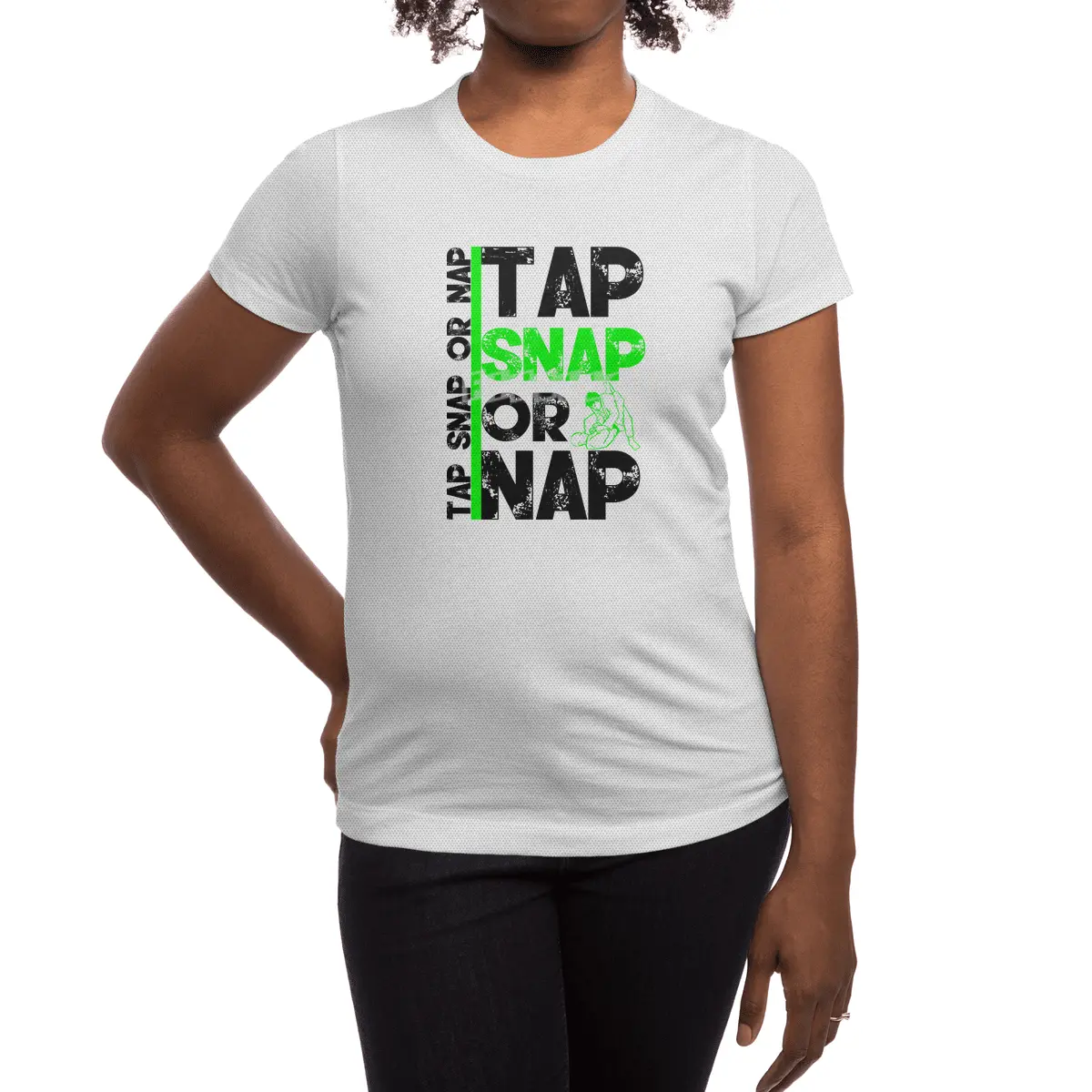 Tap Snap Or Nap Jiu Jitsu BJJ Martial Arts Spor T-Shirt