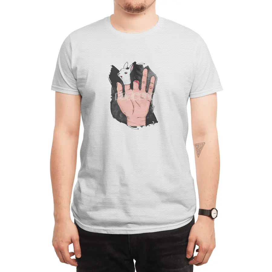 Never give The Finger to a bunny! Spor T-Shirt