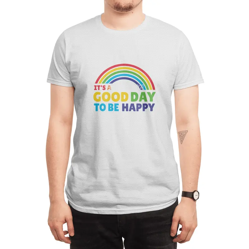 It's a good day to be happy Spor T-Shirt