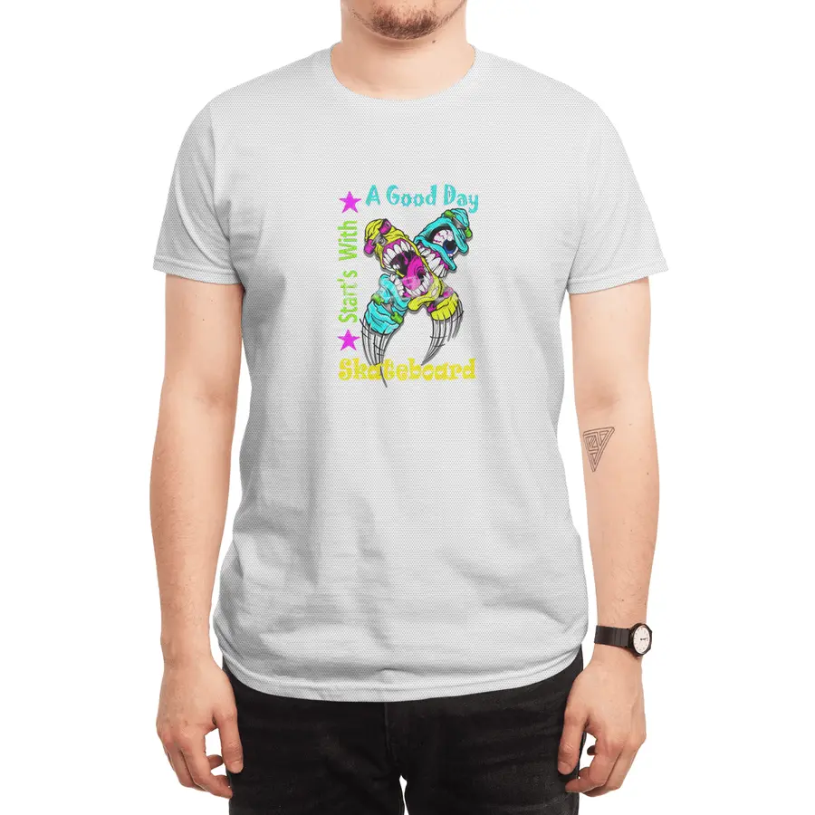 A Good Day With Skateboard Spor T-Shirt