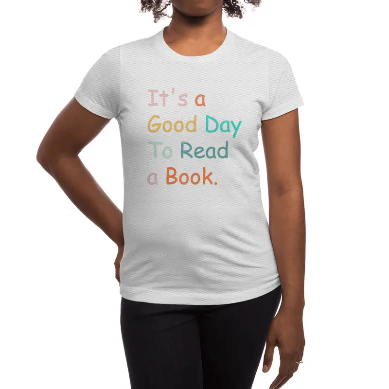 Its a Good Day to Read a Book Fanny Librarian Spor T-Shirt