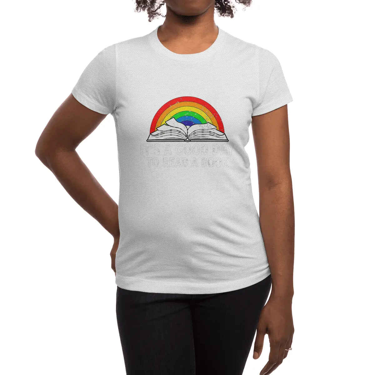 Its a good day to read a book reading lovers Spor T-Shirt
