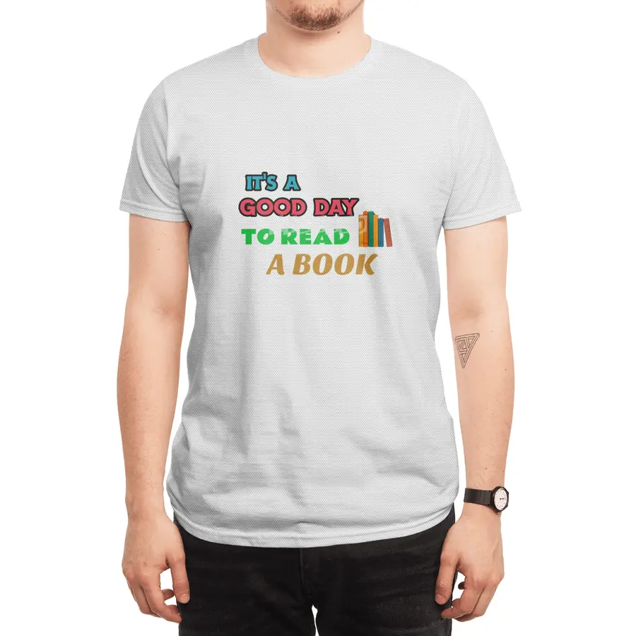 It's a Good Day to Read a Book Fanny Librarian & Book Lovers T-Shirt Spor T-Shirt