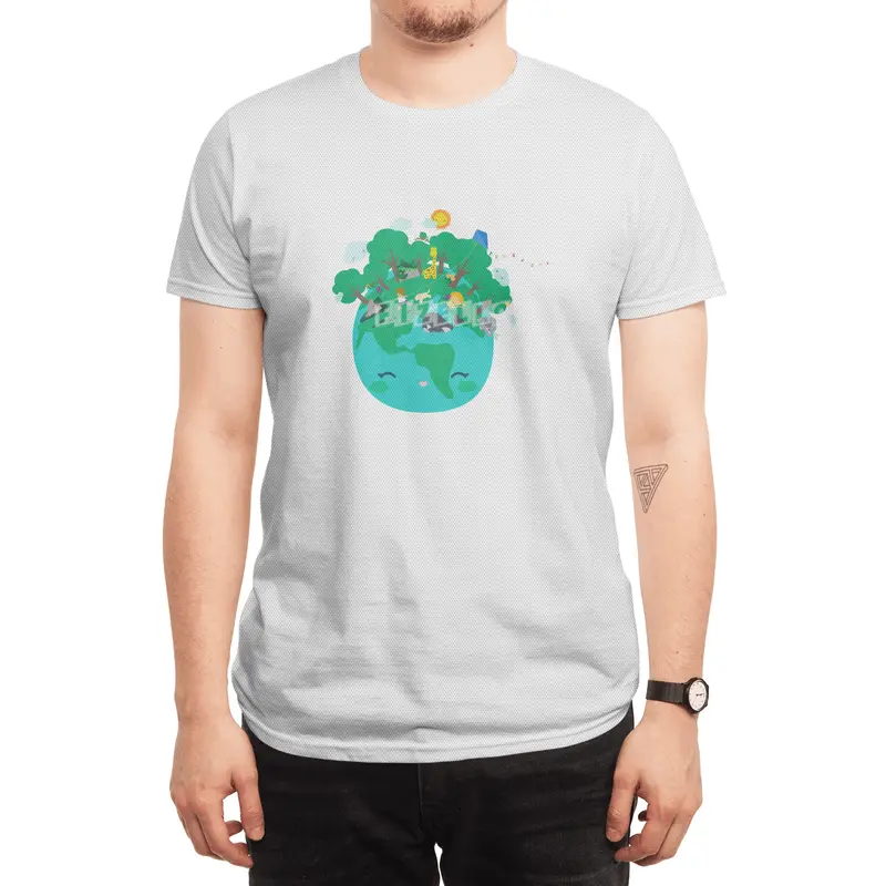I Love Earth Spor T-Shirt