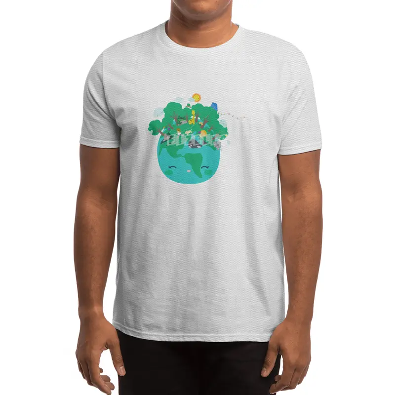 I Love Earth Spor T-Shirt