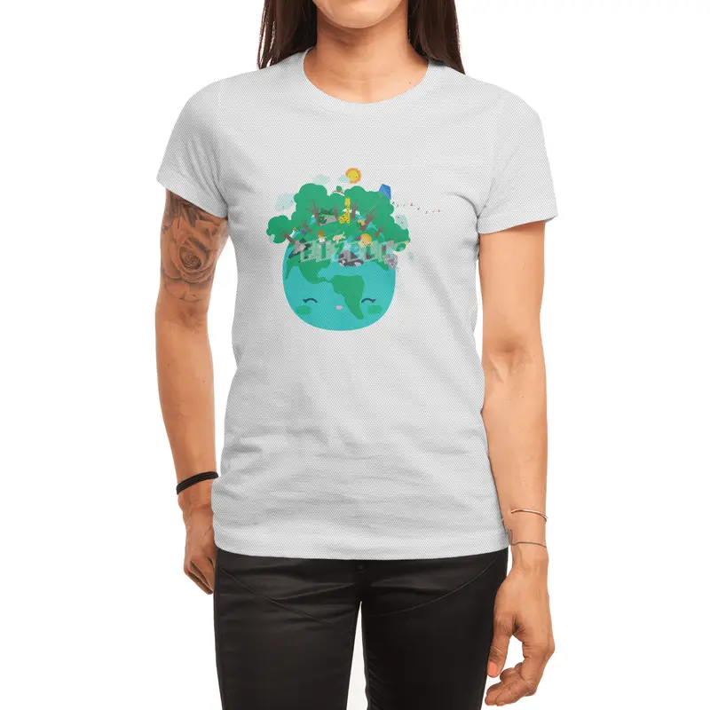 I Love Earth Spor T-Shirt
