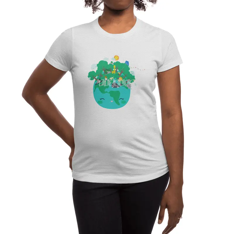 I Love Earth Spor T-Shirt