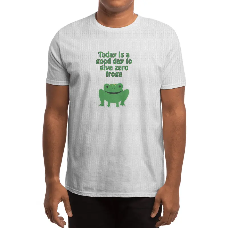 Today is a good day to give zero frogs Spor T-Shirt